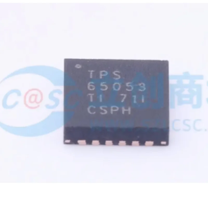 5PCS TPS65053RGER Multi‑Output Power Management IC PMIC QFN‑24 SMD Voltage Regulator Chip