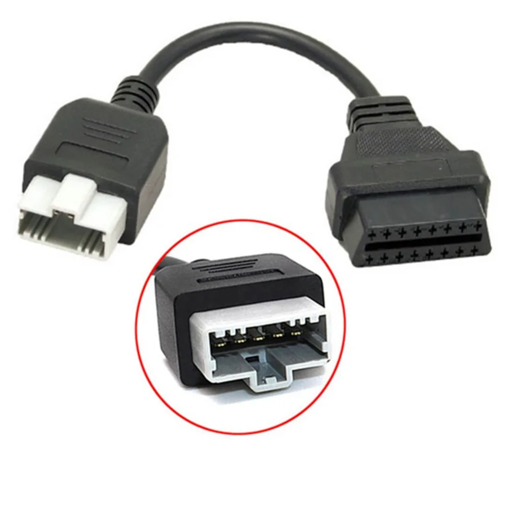 3pin 5Pin Convert to OBD2 16pin Cable for Honda Car Scanner OBD Adapter OBDII 3 pin 5 Pin to 16 pin Connector Plug Harness Cord