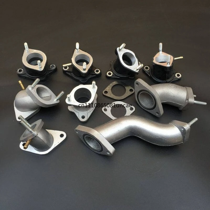 Motorcycle Parts Carburetor Interface 125 150 175 200 250CC Tricycle Intake Pipe Joint