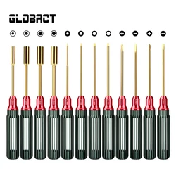 GLOBACT RC Screwdriver Kit RC Hex Driver Set RC Tool Kit for Traxxas Axial Arrma 1/8 1/10 RC Car Upgrade Accessories