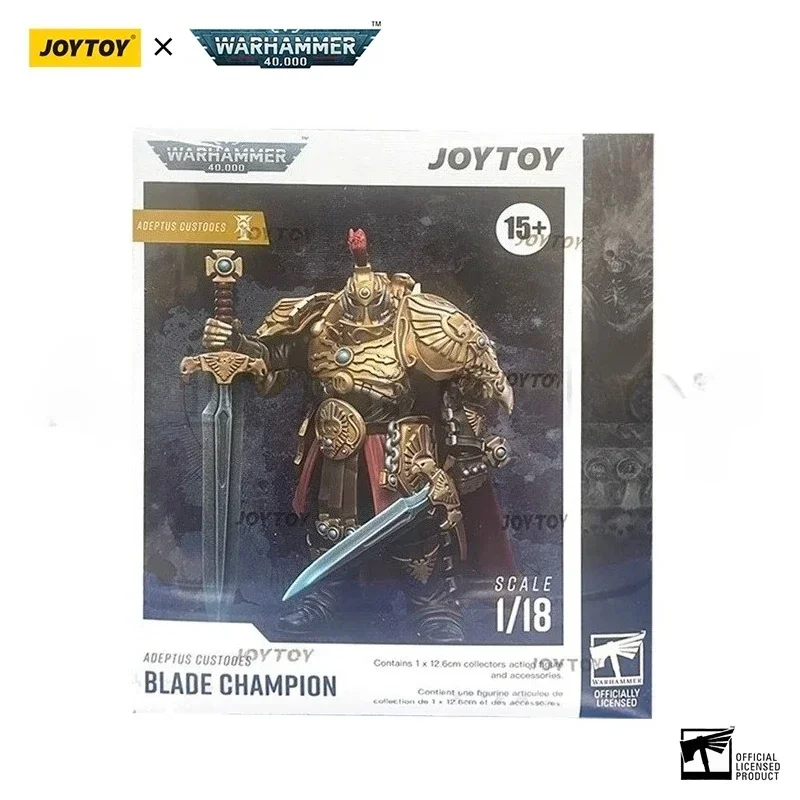 

JOYTOY 1/18 Action Figure 40K Adeptus Custodes Blade Champion Anime Model Toy
