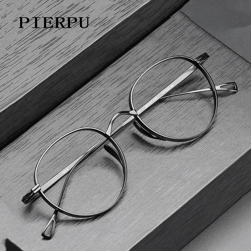 

Japanese Handmade Titanium Retro Round Prescription Glasses Frame Men Vintage Eyeglasses Women Brand Design Top Quality eyewear