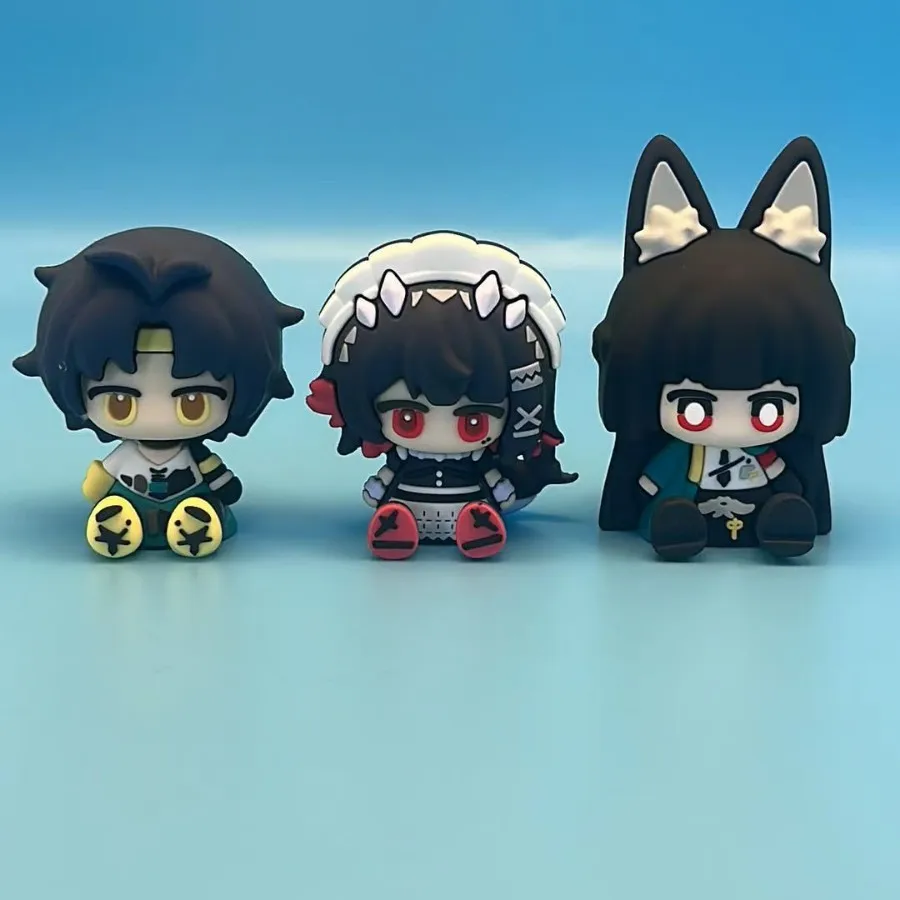 Q-Version Zenless Zone Zero Figur Starseeya Ellen Joe Asaba Yuma Mini-Modell Desktop-Ornamente Spielcharakter-Statue Spielzeug Geschenk