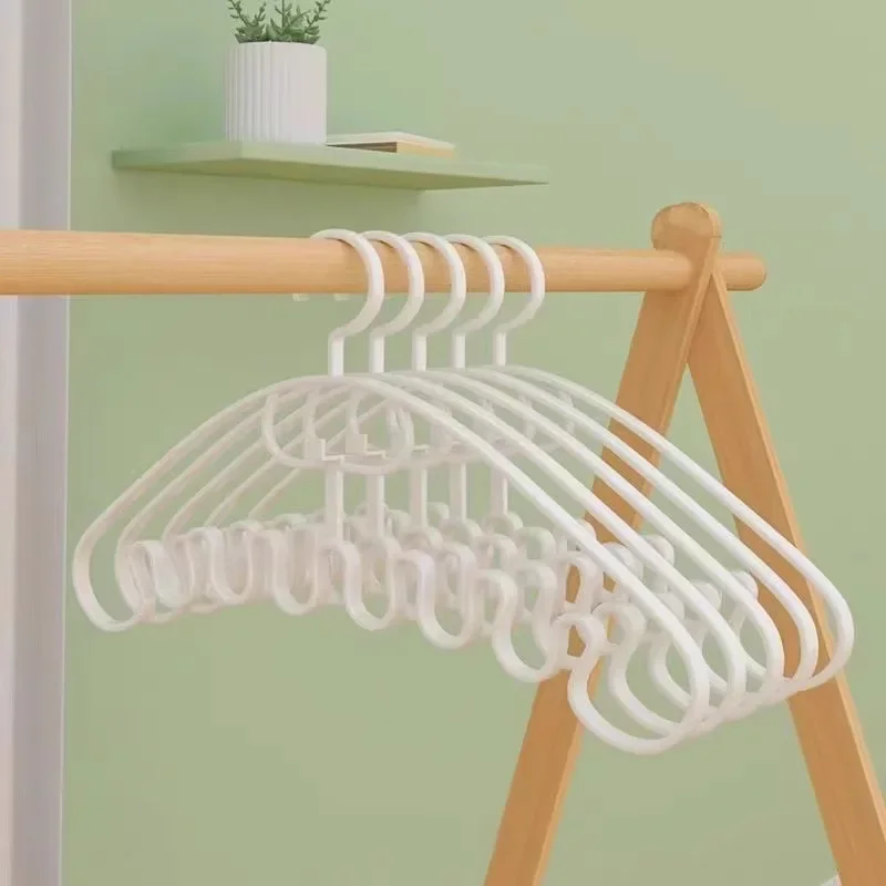 Storage racks for camisole hangers, traceless wave-shaped clothes hangers, clothes supports for dormitory and household use