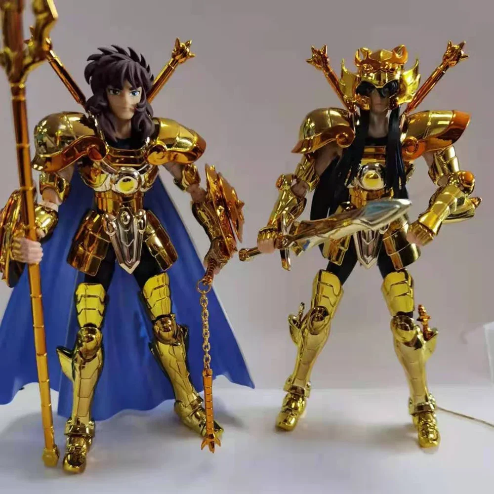 Spot Goods CS Model Saint Seiya Myth Cloth EX Libra Dohko with Dragon Shiryu Knights of Zodiac Anime Metal Armor Action Figure