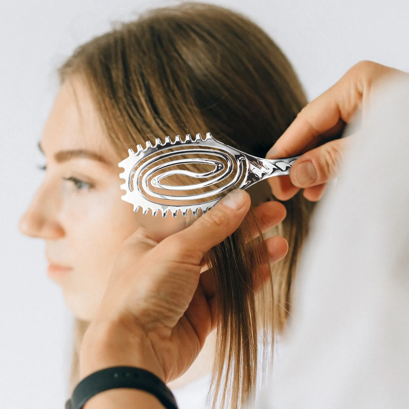 

Paddle Brush Massage Detangling Hair Comb Comfortable Scalp Massaging Brush Wet Dry Hair Styling Tool for Women and