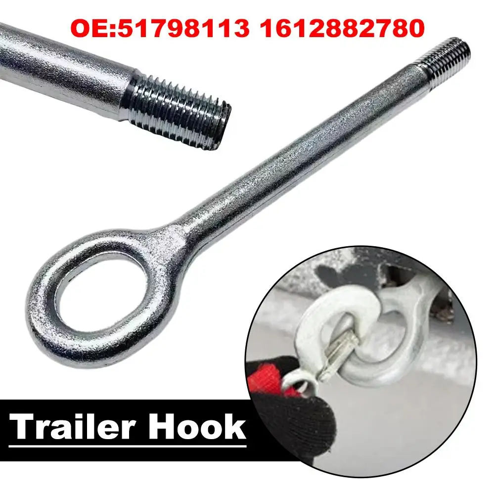 Trailer Hook Front Rear Towing Hook For Peugeot Boxer Fiat Ducato 500L 500X Citroen Jumper Relay 2006 -2025 51798113 1612882780