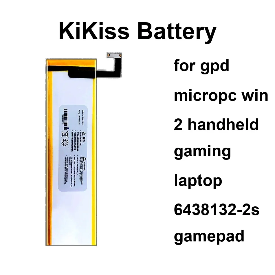 

Tablet Battery High-Efficiency 4841105-2S WIN2 3100-7800Mah For Gpd Micropc Win 2 Handheld Gaming Laptop 6438132-2S Gamepad