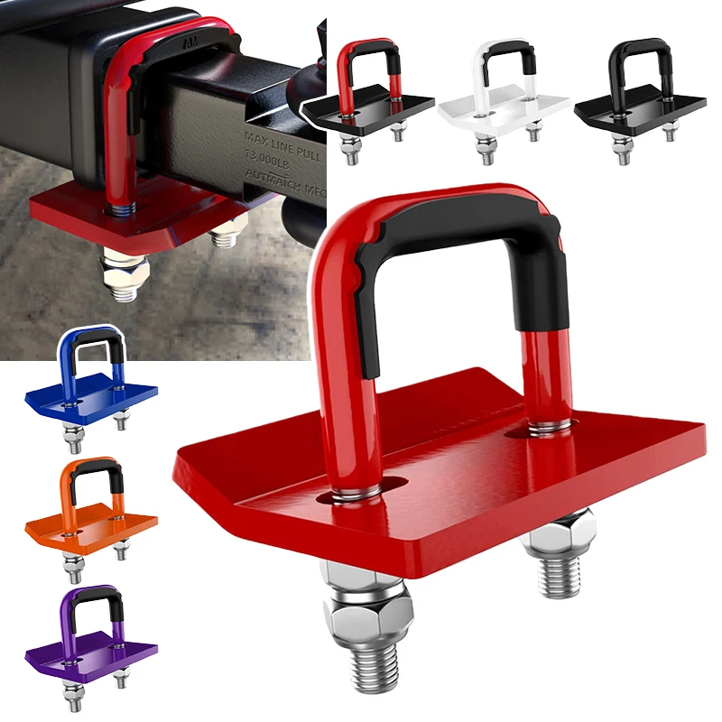 Universal U-Bolt Anti-Rattle Stabilizer Lock Heavy Duty Hitch Tightener Clamp Towing Damper Coupler for Trailer Truck Bike Racks