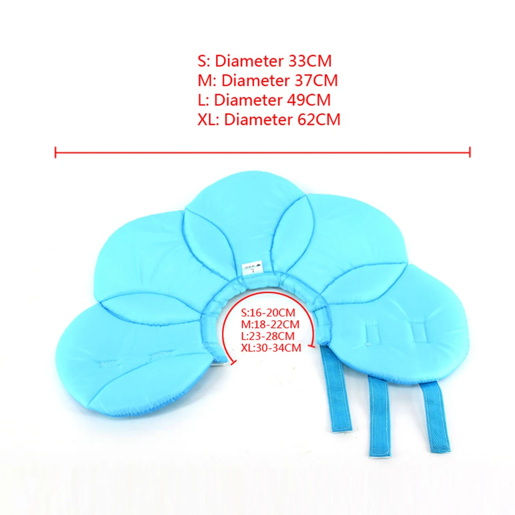 

protective cover sponge flower pet collar dog anti-bite collar anti-break polyester pet collar