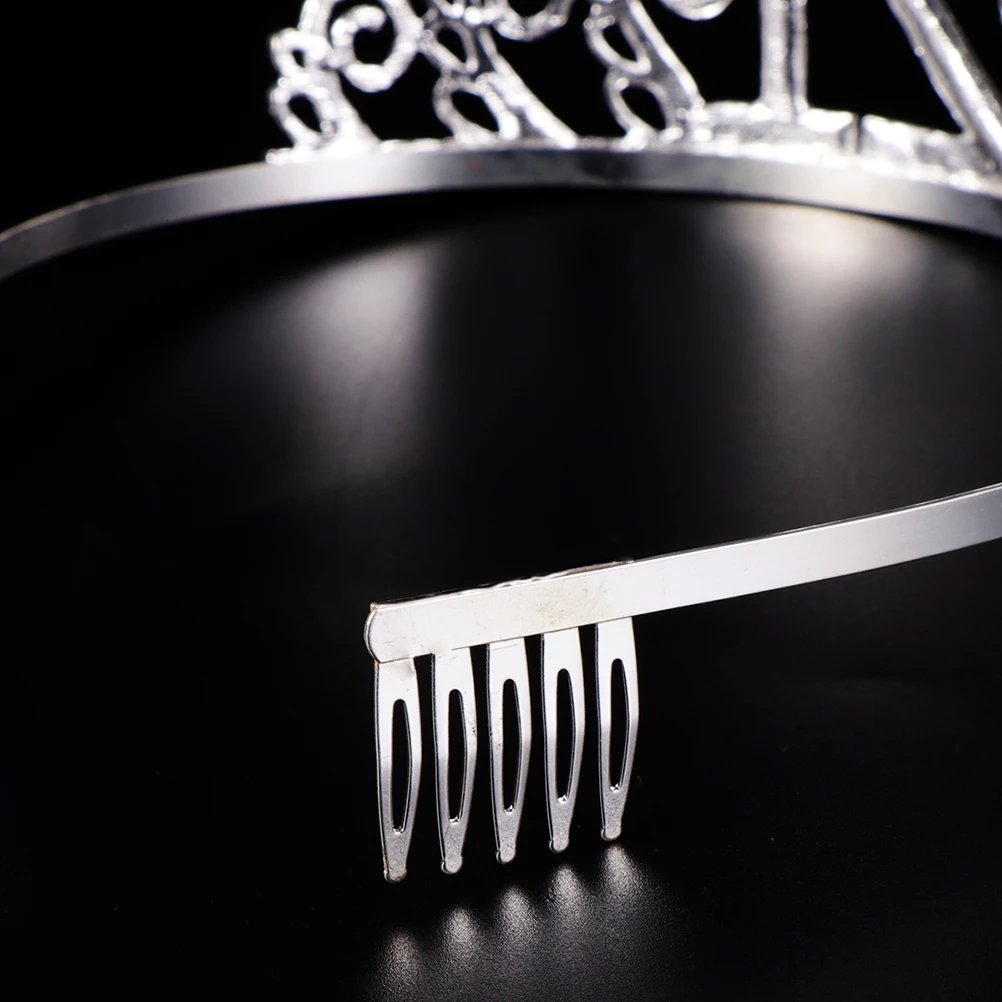 

Crown Comb Happy Birthday Party Decorative Sash Rave Etiquette Belt Woman Hair Headgear