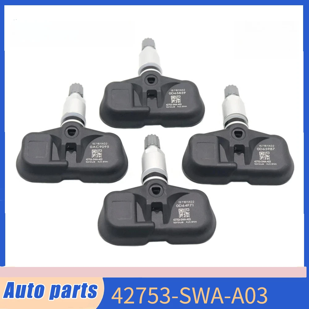 

For Honda CR-V LX 2007-2011 Accord EX EXL 2008-2012 42753-SWA-A02 42753-SWA-305 PMV-108M TPMS Tire Pressure Sensor 42753-SWA-A03