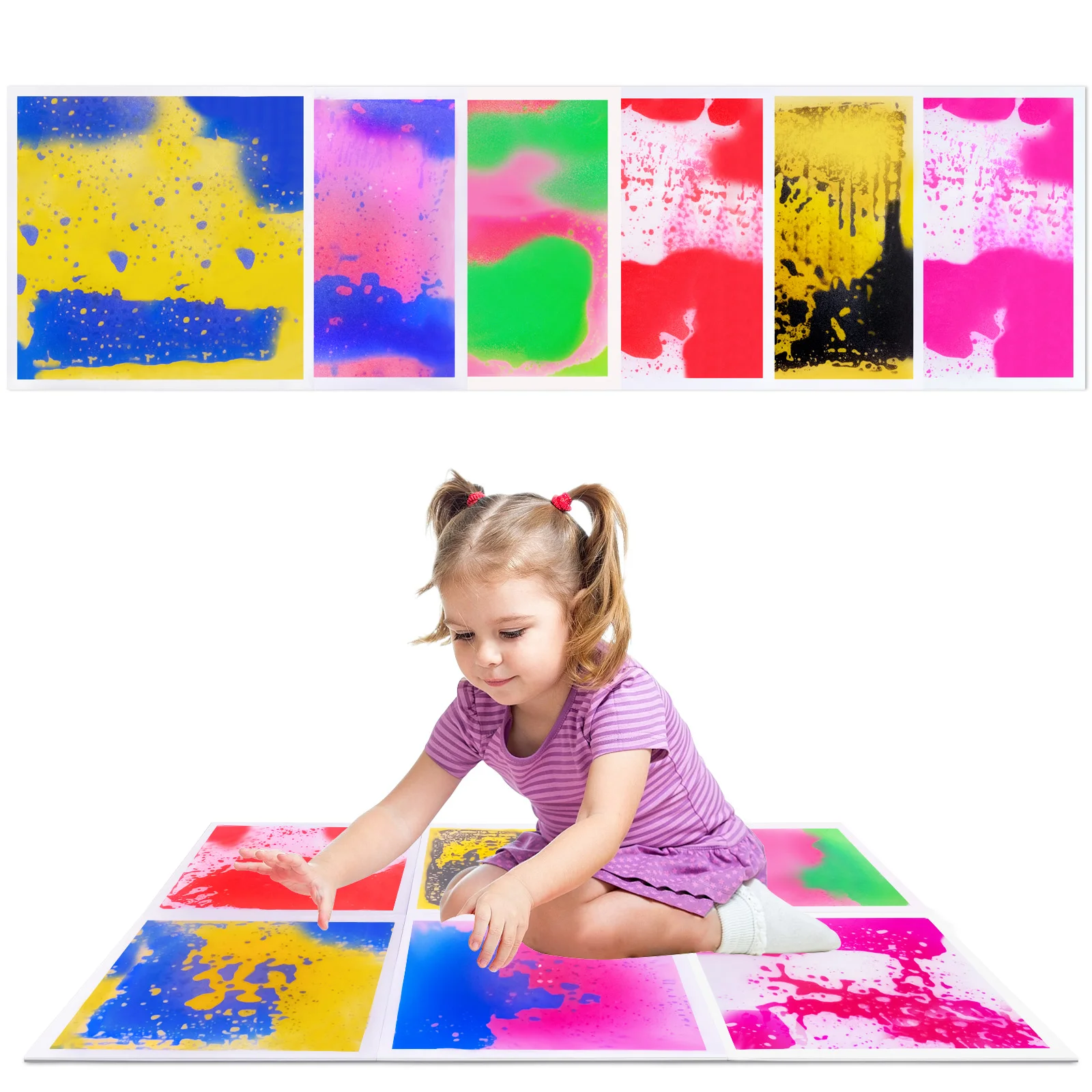 ألعاب حسية مرئية للأطفال ألعاب استكشاف تعليمية تعمل باللمس #2