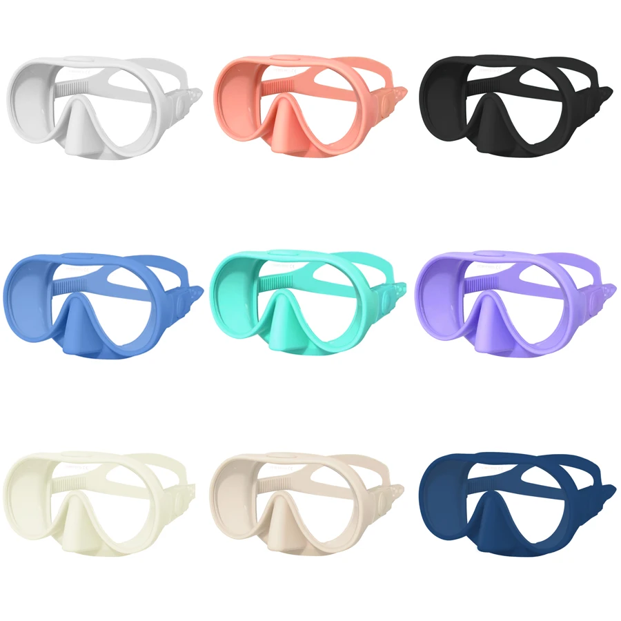 Professional diving goggles snorkeling suit diving mask snorkeling mask ultra-wide field of view anti-fog diving goggles