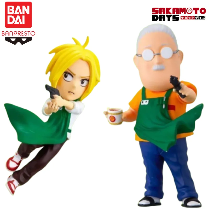 

In Stock Bandai Original Banpresto Sakamoto Days Shin Asakura Taro Sakamoto Action Figure Model Doll Brand New Boxed Garage