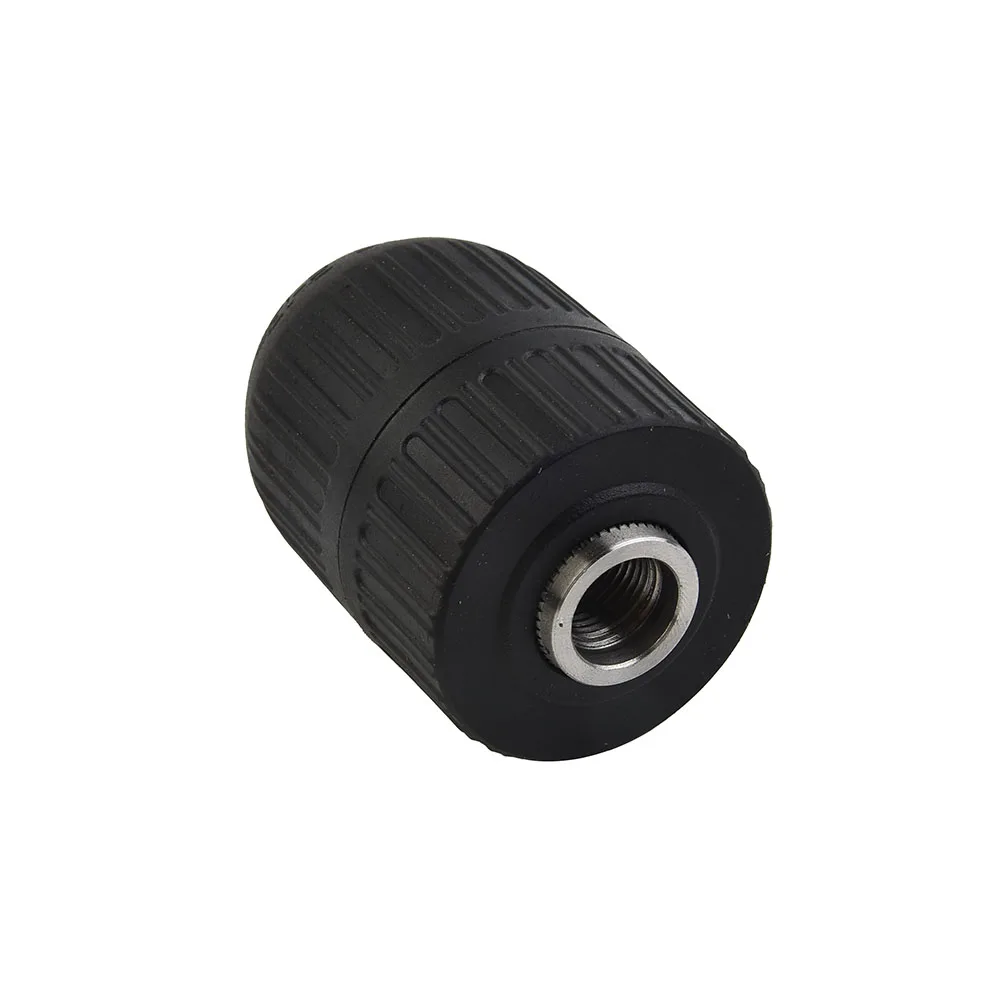 Portabrocas de montaje UNF, pieza sin llave de repuesto, herramienta eléctrica de 1/2 ", capacidad de montaje negra, longitud 0-13mm, 1/2 ", 20 UNF