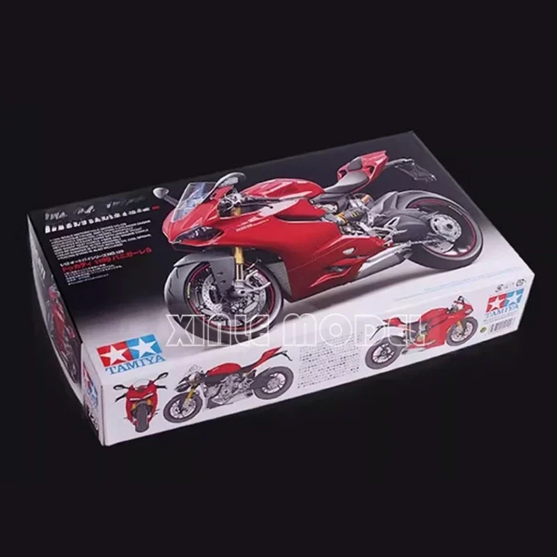 Модель TAMIYA, строительные наборы для мотоциклов 14129 1199 Panigale S, мотоцикл 1/12 для коллекции игрушечных моделей для хобби