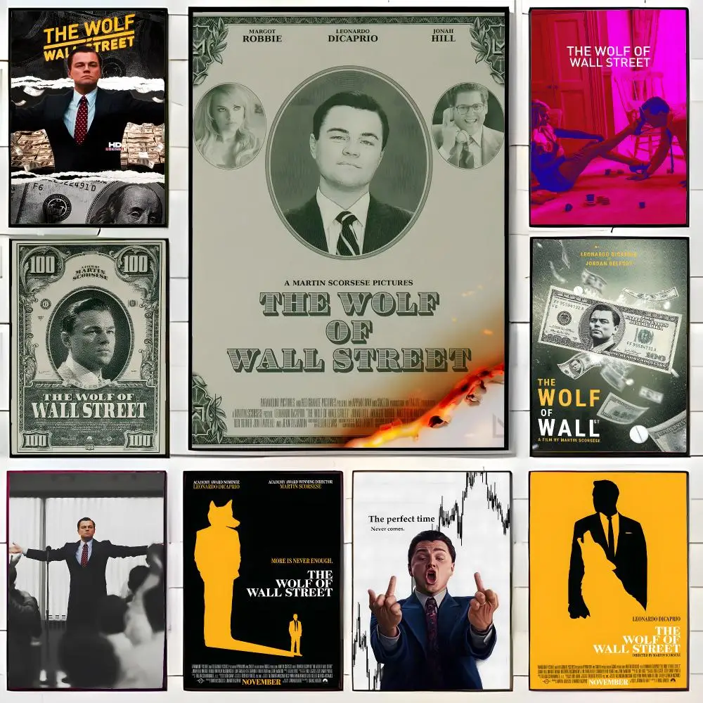 Sharp Movie T-The Wolf Of Wall Street Poster Wall Art Print Decorative Mural Home Decor Gift Unframed