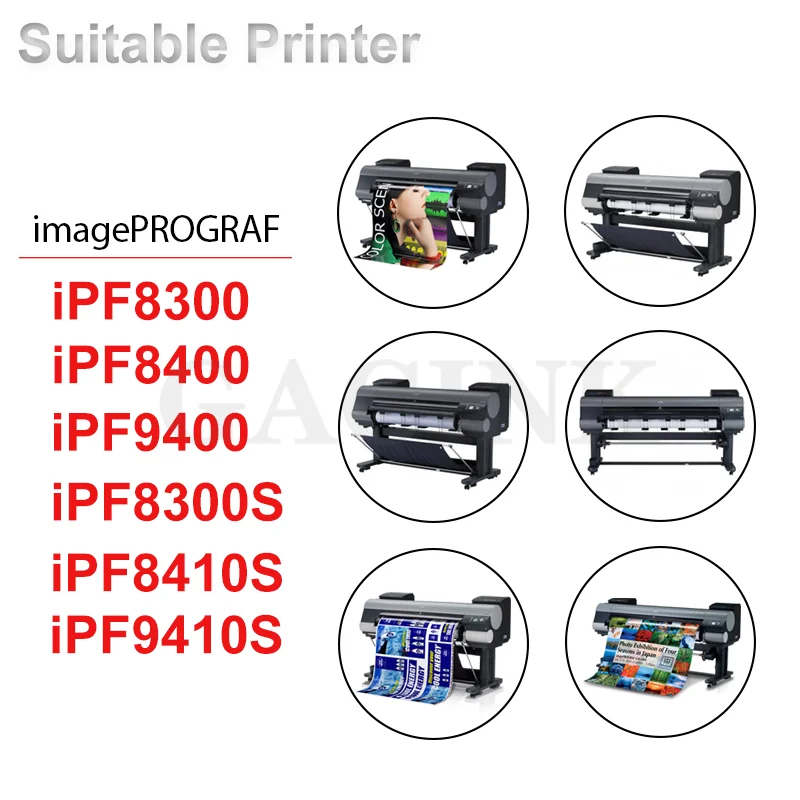 Imagem -06 - Cartucho de Tinta com Tinta Pigmentada Adequado para Canonipf8300 Ipf8300s Ipf8400 Ipf8400s Ipf8410 Ipf8410s Ipf9400 Chip Ipf9400s Pfi306