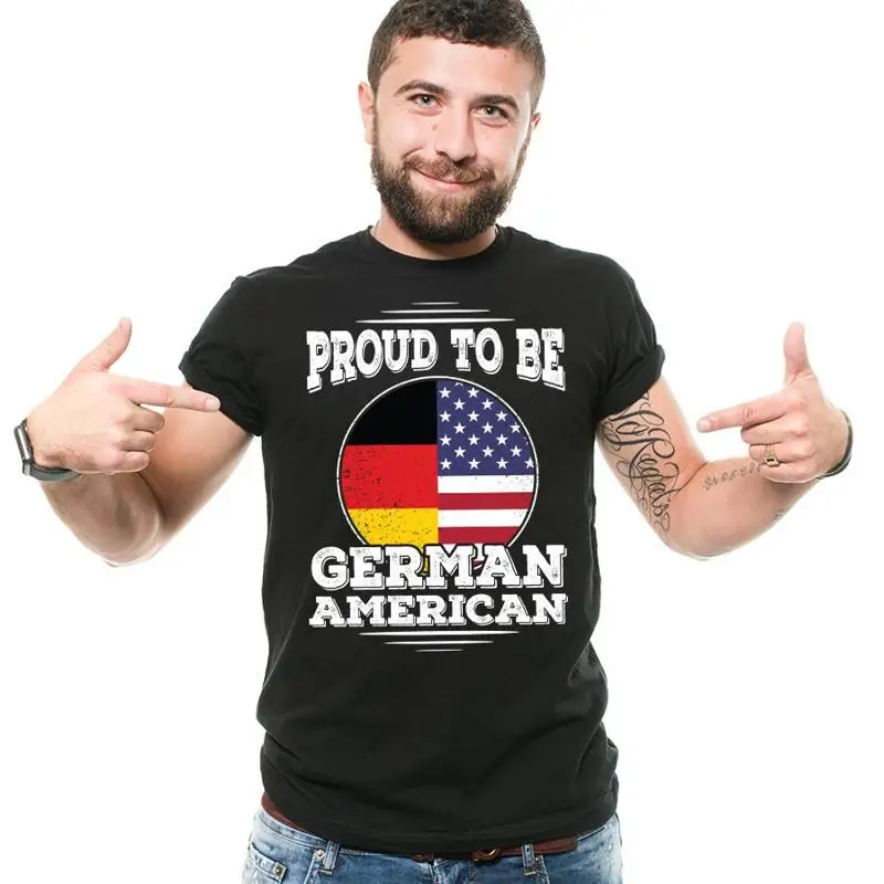 

German American T Shirt For Proud Patriotic Heritage