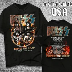 World Tour Kd'appareils-End Of The Road Tour 2021 T-Shirt Rock Music S-5Xl Unisexe rapCotton Tee