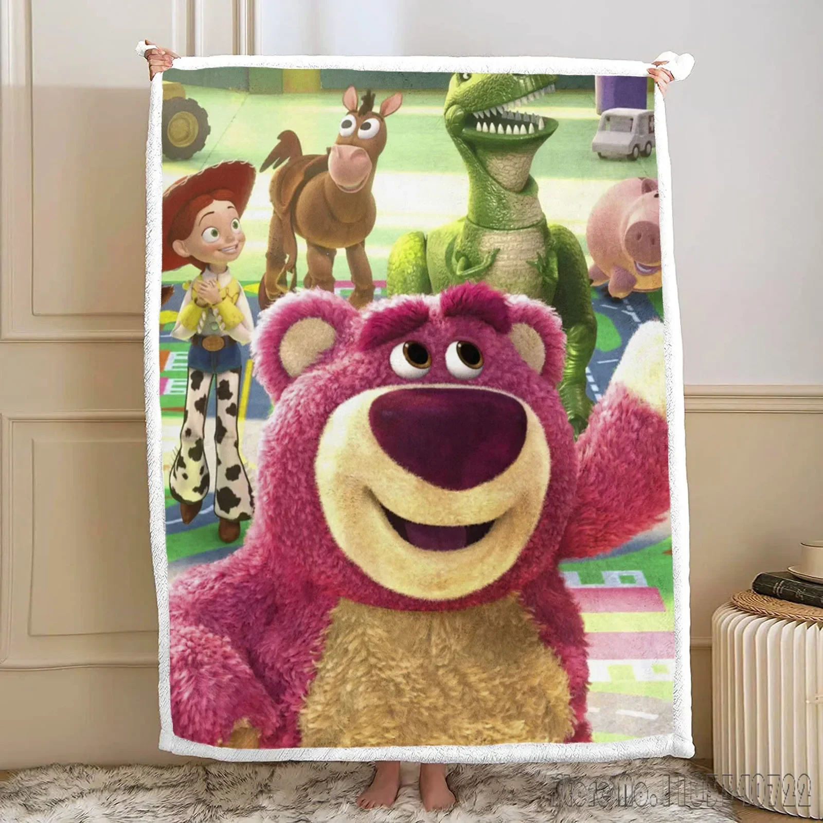 

Toy Story Cartoon Fluffy Blankets Soft Skin-Friendly Children Dream Various Size Cute Printed, Luxury Winter Throws