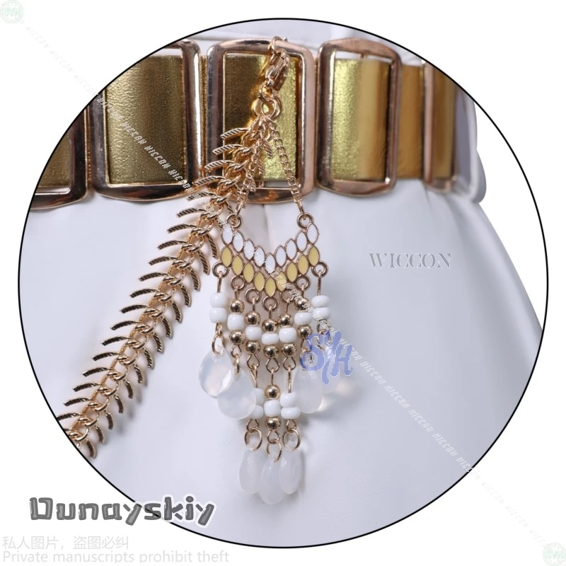 Anime Movie Kpop Demon Cosplay Rumi Huntrix WHAT IT SOUNDS LIKE Stage Uniform White Korea Idol Sexy Mini Dress HalloweenDisguise