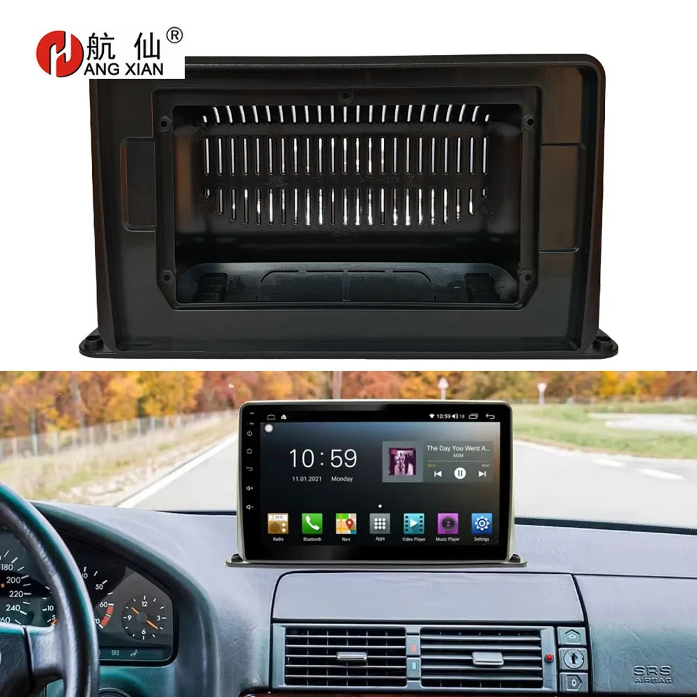 

12.3" 9“10” Universal Android 2 Car Radio Fascia For old Car Truck car radio Stereo Panel Dash Mounting Frame for toyota