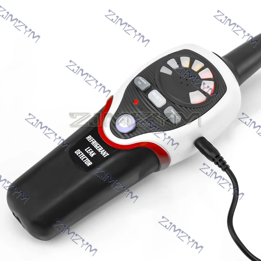 Refrigerant Halogen Leak Detector Tester Meter RLD-382P Air Conditioner Refrigeration System Halogen Gas Freon Leak Detector