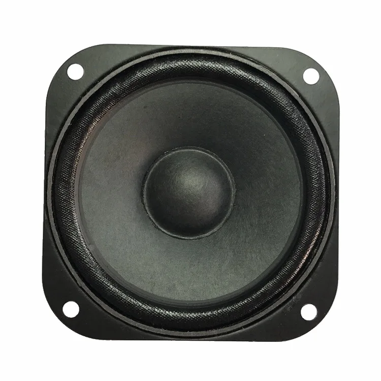 3.5 Inch 4ohm/8ohm RMS 10W Neodymium Full Range Speaker 88MM 92DB 16-core Paper basin cloth edge square Speaker(1pcs speaker)
