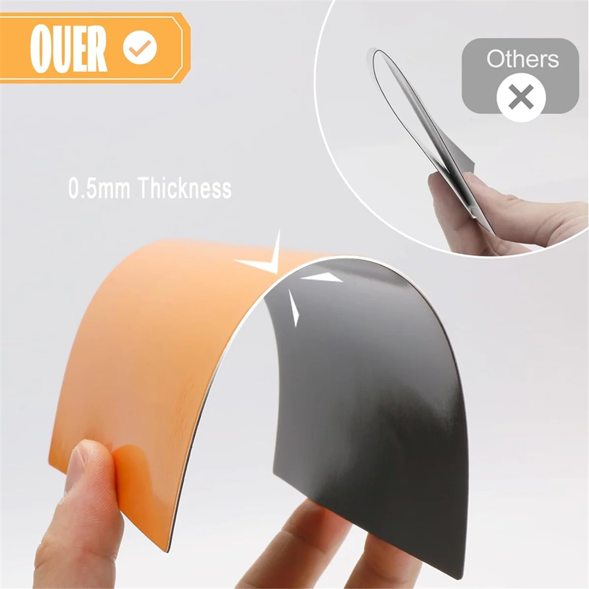 A45I سميكة 8 حزمة شريط ورقي مغناطيسي يستقر وملصقات ل يموت تخزين ختم يموت قطع بطاقة التخزين صنع أ #5