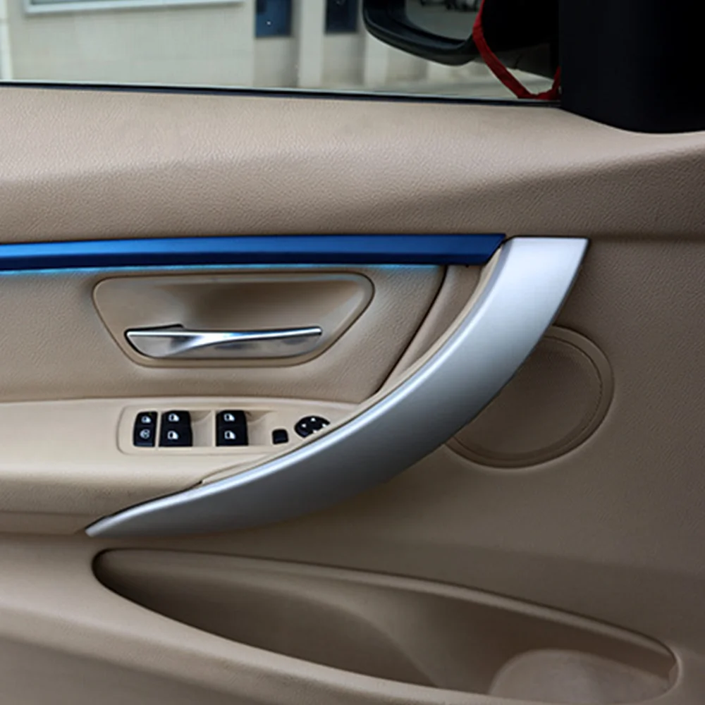 Interior Door Pull Handle Outer Cover Trim For BMW 3 4 Series M3 M4 F30 F34 F36 F32 F33 F80 F82 F83 316d 318d 320d 320i 325d