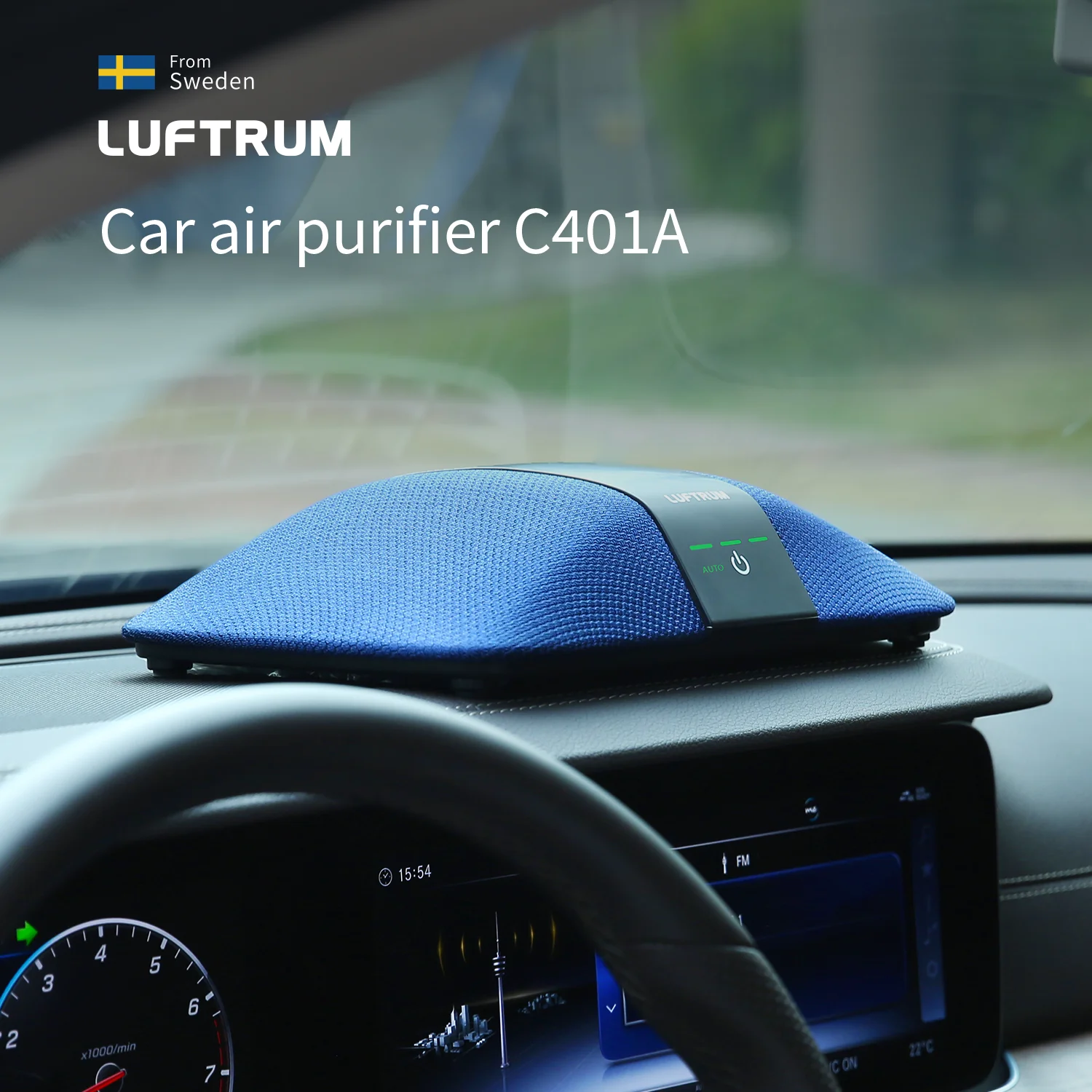 lufturm Hot sale Car air purifier HEPA Portable Air Purifiers for Air Pollution PM2.5