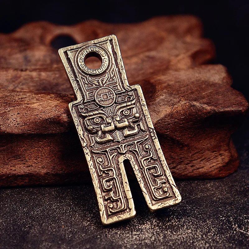 Brass Knife Coins Ancient Coins Spring and Autumn Warring States Bronze Kupi Cloth Coins Set Knife Coins Pants Coins Pendant Win
