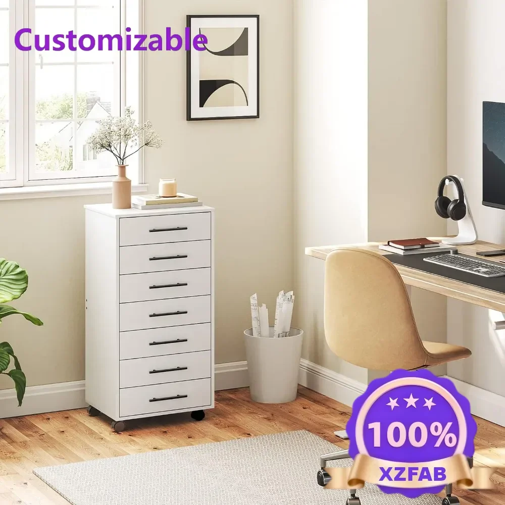 Factory Direct 2026 Simple 7-Drawer Chest Dresser, File Cabinet, Wooden File Cabinet, Office Cabinet With Drawers, Storage Cabin