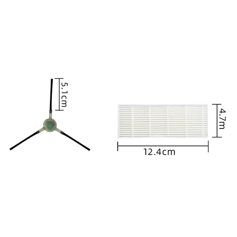 ملحقات أجزاء الروبوت فراغ ، استبدال صالح للحياة OKP ، K2 ، K3 ، K4 ، K5 ، اليسار M210 ، M210S ، M210B ، M213