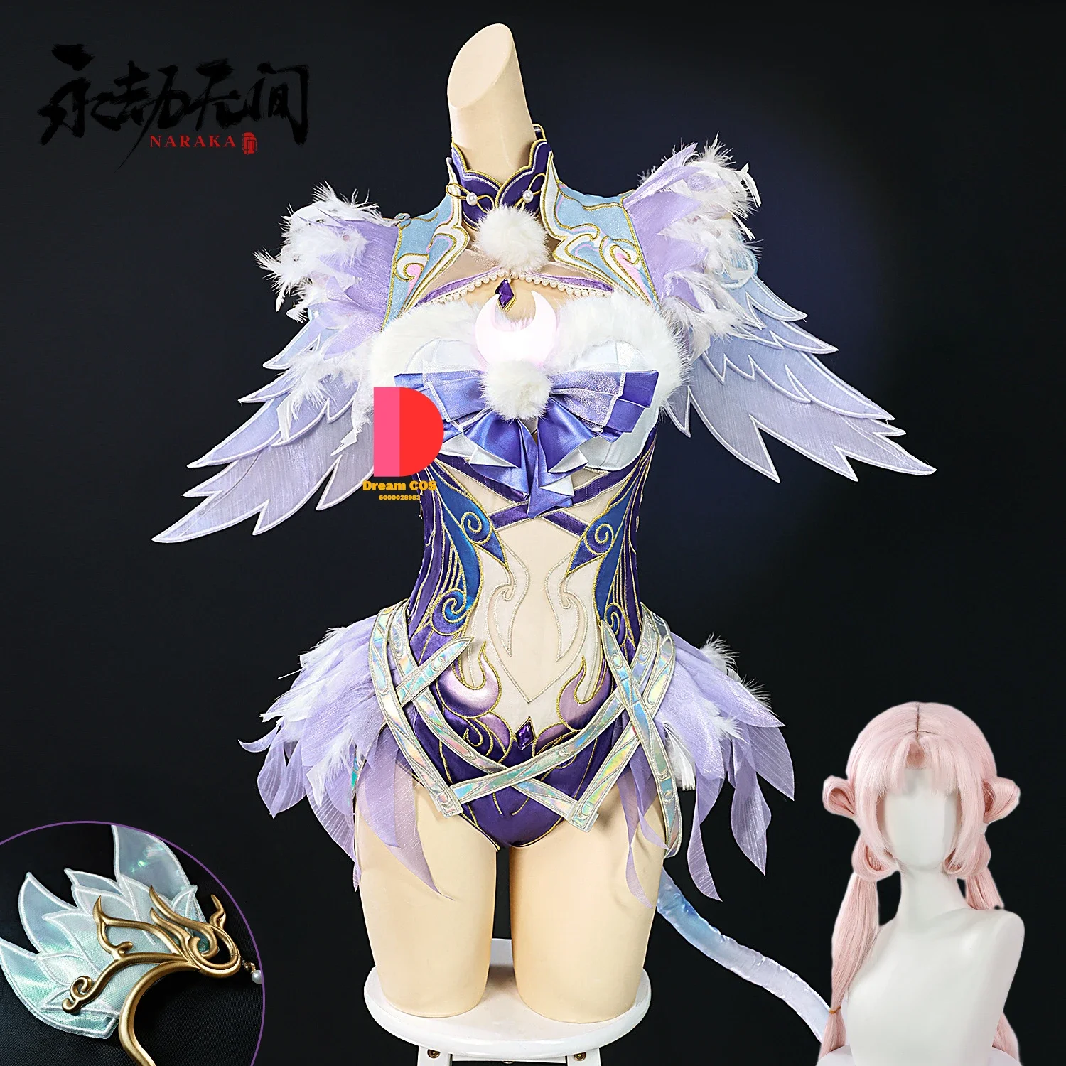 Ziping New Arrival Cosplay Costume Game Naraka: Bladepoint Anime Game Sexy Jumpsuit Halloween Carnival Uniform Comic Con Outfits