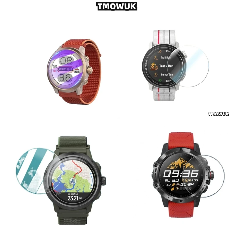 

For Coros PACE 2 3 42 46 MM APEX 2 Pro VERTIX 2 2S - Smart Watch 9H Hardness Anti-Scratch Tempered Glass Screen Protector