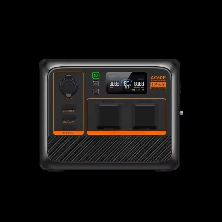 

Portable 600 watt power station generator lithium ion airless 120V/230V solar system flashlight 120V 230V airless lithium