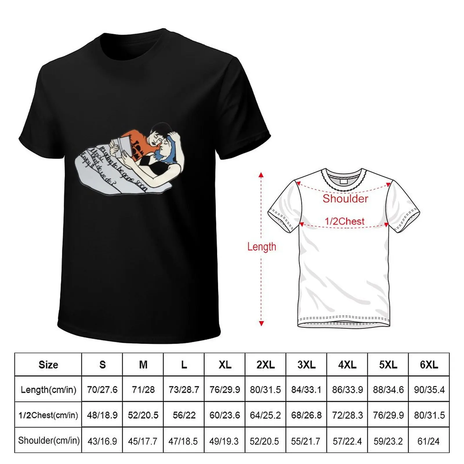 Eternal Sunshine of the Spotless Mind Jim Carrey Kate Winslet Drawing T-Shirt Big and Tall Crew Neck Tee
