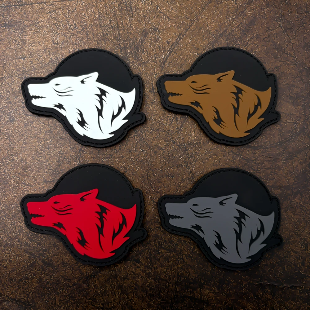 

Нашивка-стикер из ПВХ «Волк», мягкая резина, с эффектом светящегося в темноте, тактический моральный значок на липучке — нашивка — разноцветная, идеально подходит для нарукавных повязок, рюкзаков и одежды, вышитые нашивки