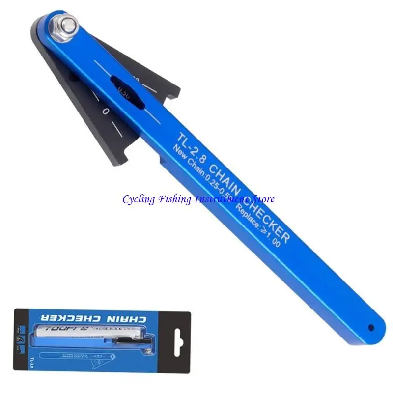 

G92F Bicycles Chain Wear Measurement Tool Chain Wear Gauges Cycling Repair Tool