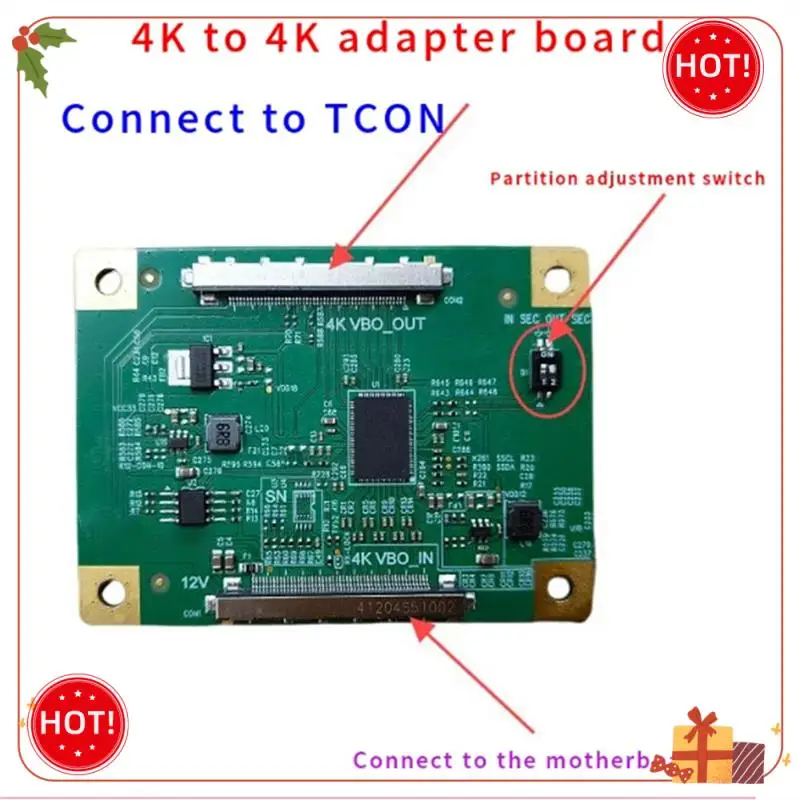 ABLE-4K To4k التقسيم تحويل 1 التقسيم 2 التقسيم صورة تضخيم تحويل لوح مهايئ حجم غير محدود