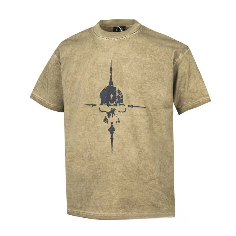 Thug Club 2026 New Star Moon Series Short-Sleeve T-Shirt Trendy Brand Style Top Unisex Design