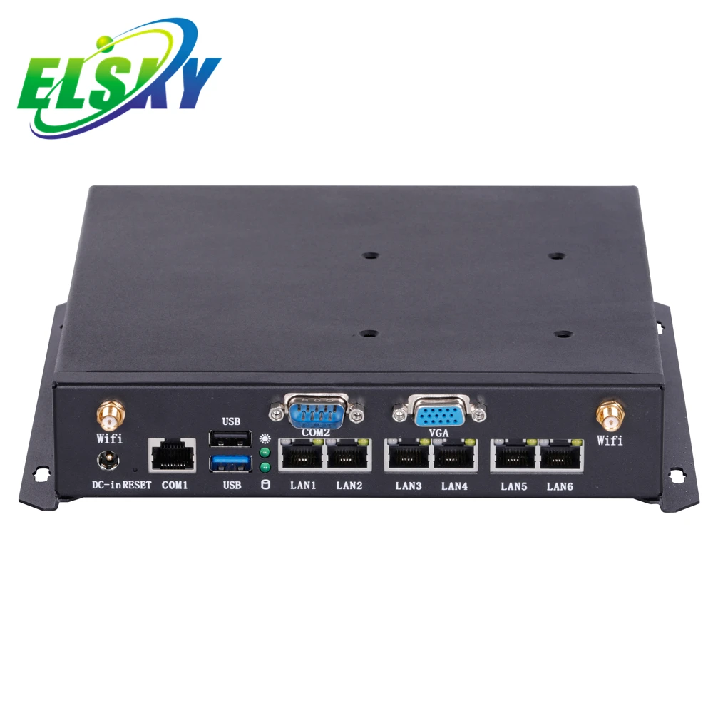 New Mini Pc Core I3 with  Quad Core 2.0GHz J1900 4 LAN Firewall Mini PC M104 sfp
