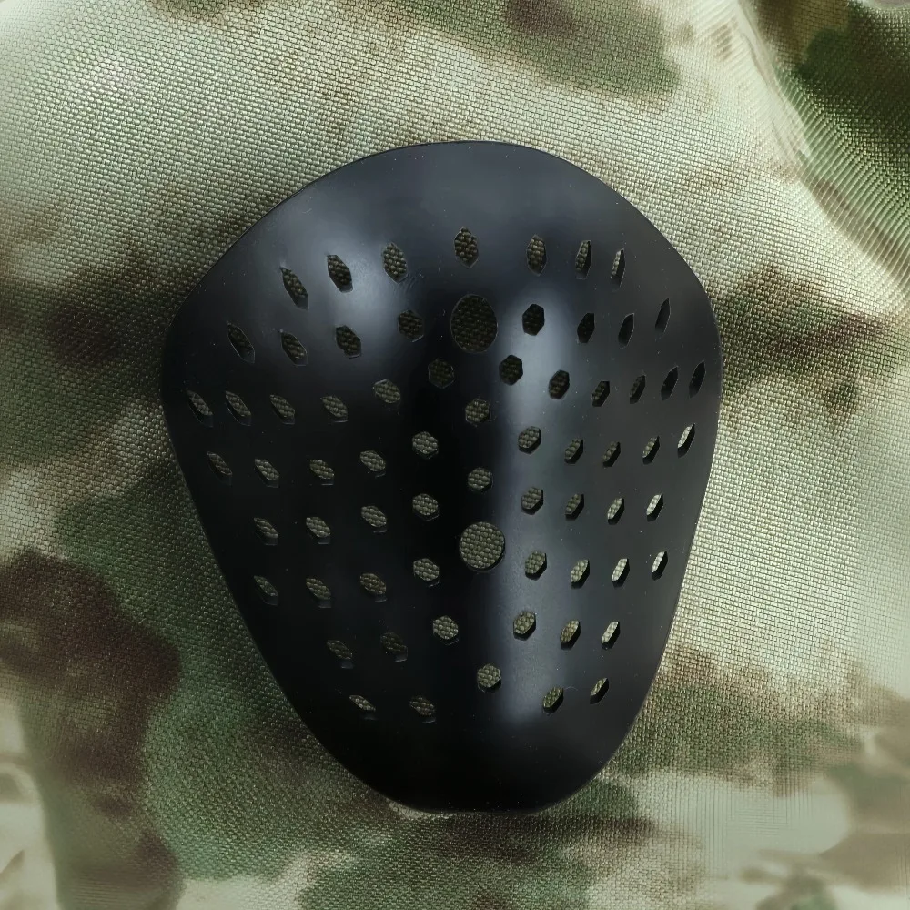 3D Halbgesichtsmaske aus Silikon für Halloween, Cosplay, Spider-Balaclava – Silikon-Gesichtsschutz für Airsoft, Paintball, Jagd – Detail 9