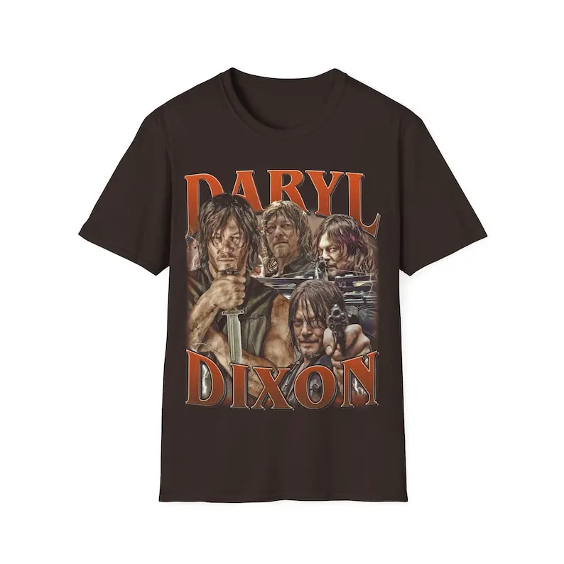 Limited Daryl Dixon The Walking Dead Vintage T-Shirt, Gift For Women and Man Unisex T-Shirt