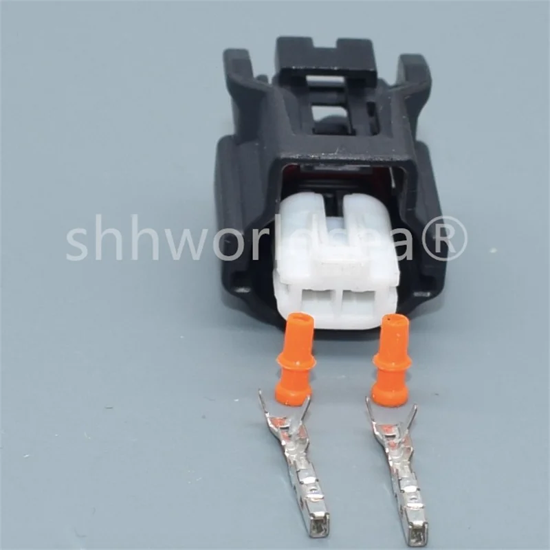 shhworldsea 2/5/10/30/50/100set 2 Pin car Waterproof Automotive Connector auto Electrical Sealed Female Plug 6189-7523 For Honda
