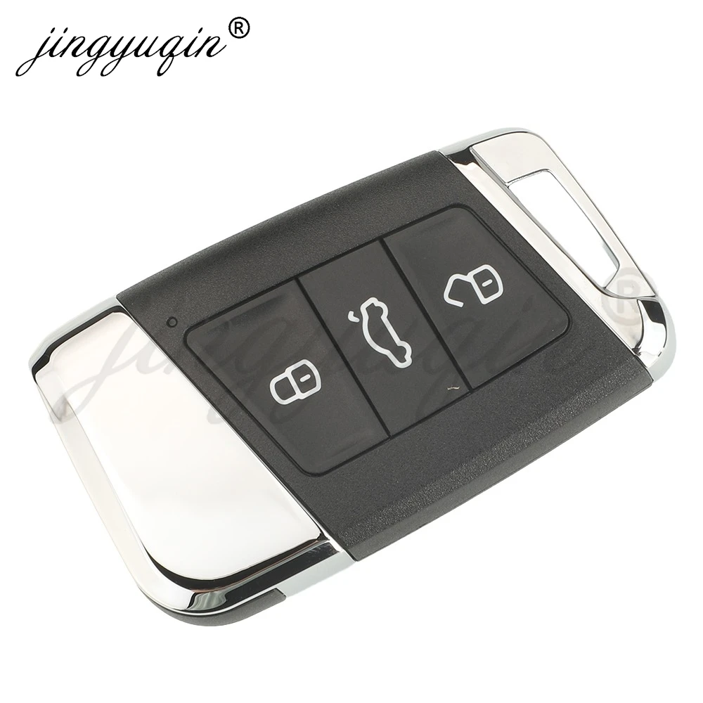 jingyuqin Smart Remote Key MQB48 315/434MHz FOB for Volkswagen VW Magotan B8 Superb A7 Passat Variant 2015-2019 MEGAMOS 88 AES