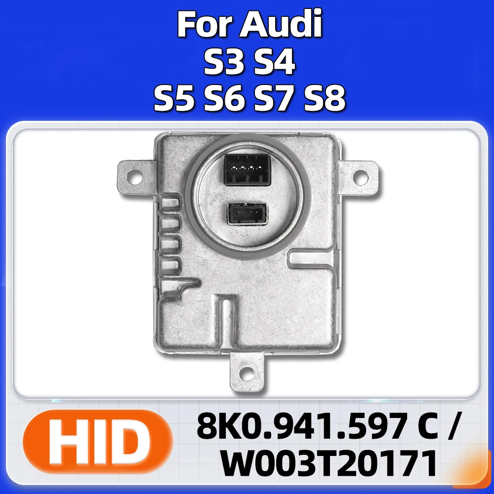 HID Xenon Auto 8K0.941.597 C 8K0941597C W003T20171 Electronic Ballast Module For Audi S3 S4 S5 S6 S7 S8 2010 2011 2012 2013 2014